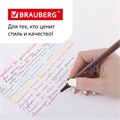 Набор капиллярных ручек (линеров) BRAUBERG 12 шт., АССОРТИ, "Aero", трехгранные, металлический наконечник, линия письма 0,4 мм, 141525 141525