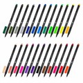 Ручки капиллярные (линеры), 24 ЦВЕТА, BRAUBERG ART "Classic", трехгранные, металлический наконечник, линия письма 0,4 мм, 144148 144148