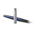 Ручка перьевая PARKER "Jotter Royal Blue CT", корпус синий, детали из нержавеющей стали, синяя, 2030950 142942