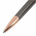 Ручка подарочная шариковая GALANT "Taut", корпус оружейный металл, детали розовое золото, узел 0,7 мм, линия письма 0,5 мм, синяя, 144170 144170