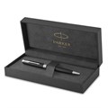 Ручка шариковая PARKER "Sonnet Core Matt Black CT", черный матовый лак, палладий, черная, 1931524 142355