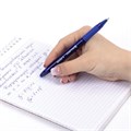 Ручка стираемая гелевая с грипом BRAUBERG "X-ERASE", СИНЯЯ, корпус синий, узел 0,7 мм, линия письма 0,35 мм, 143333 143333