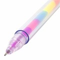 Ручка с топпером гелевая ЮНЛАНДИЯ "Хрустальный шар", ассорти, РАДУЖНЫЕ чернила, игольчатый пишущий узел 0,7 мм, 143785 143785