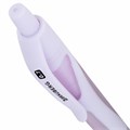 Ручка шариковая автоматическая BRAUBERG ULTRA COLOR PASTEL, soft-touch, СИНЯЯ, пишущий узел 0,7 мм, линия 0,35 мм, 144204 144204