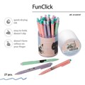 Ручка шариковая автоматическая BRUNO VISCONTI "FunClick", СИНЯЯ, "Kitty life", ассорти, линия письма 0,5 мм, 20-0297/07 144181