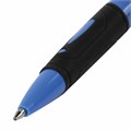Ручка шариковая автоматическая с грипом STAFF "BP-16 Neon", СИНЯЯ, ассорти, линия письма 0,35 мм, 143750 143750
