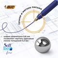 Ручки шариковые автоматические с грипом BIC "Soft Feel Fine", НАБОР 3 шт., линия письма 0,8 мм, блистер, 893221 143983