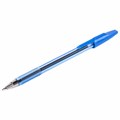 Ручка шариковая BEIFA (Бэйфа) 927, корпус тонированный синий, узел 0,7 мм, линия письма 0,5 мм, AA927-BL 141660
