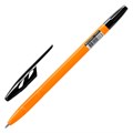 Ручка шариковая BRAUBERG "ULTRA ORANGE", ЧЕРНАЯ, узел 0,7 мм, чернила ГЕРМАНИЯ, наконечник ШВЕЙЦАРИЯ, 143563 143563