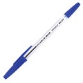 Ручка шариковая STAFF "C-51", СИНЯЯ, корпус прозрачный, узел 1 мм, линия письма 0,7 мм, 142812 142812