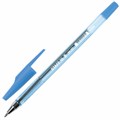 Ручка шариковая STAFF AA-927, СИНЯЯ, корпус тонированный, хромированные детали, 0,7 мм, линия 0,35 мм, 142809 142809 - фото 204184