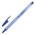 Ручка шариковая масляная BIC "Cristal Soft", СИНЯЯ, корпус тонированный, узел 1,2 мм, линия 0,35 мм, 951434 143078 - фото 204239