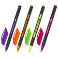 Ручка шариковая масляная BRAUBERG "Extra Glide Soft Color", СИНЯЯ, узел 0,7 мм, линия письма 0,35 мм, 142928 142928 - фото 204378