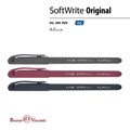 Ручка шариковая масляная BRUNO VISCONTI "SoftWrite", СИНЯЯ, корпус ассорти, узел 0,5 мм, линия письма 0,3 мм, 20-0088 142909