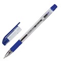 Ручка шариковая масляная с грипом BRAUBERG "Max-Oil", СИНЯЯ, игольчатый узел 0,7 мм, линия письма 0,35 мм, 141701 141701 - фото 205154