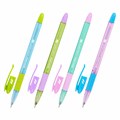 Ручка шариковая масляная с грипом BRAUBERG GLASSY PASTEL MIX, СИНЯЯ, корпус ассорти, линия 0,35 мм,144105 144105 - фото 205285