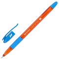 Ручка шариковая масляная с грипом BRAUBERG GLASSY SKY BLUE, СВЕТЛО-СИНЯЯ, узел 0,7 мм, линия письма 0,35 мм, 144107 144107 - фото 205294