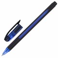 Ручка шариковая масляная с грипом UNI (Япония) "JetStream", СИНЯЯ, корпус синий, узел 0,7 мм, линия письма 0,35 мм, SX-101-07 BLUE 142595 - фото 205430