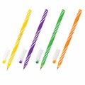 Ручка шариковая масляная ЮНЛАНДИЯ "CANDY", СИНЯЯ, корпус ассорти, узел 0,6 мм, линия письма 0,3 мм, 143019 143019 - фото 205437