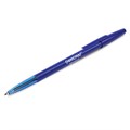 Ручка шариковая ОФИСМАГ "Офисная", СИНЯЯ, корпус синий, узел 1 мм, линия письма 0,5 мм, 141117 141117