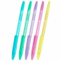 Ручка шариковая с грипом BRAUBERG "ULTRA GT PASTEL", СИНЯЯ, корпус ассорти, линия 0,35 мм, 144053 144053
