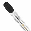 Ручка шариковая с грипом BRAUBERG "X-ONE", ЧЕРНАЯ, корпус прозрачный, узел 0,5 мм, линия письма 0,35 мм, 143988 143988