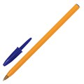 Ручки шариковые BIC "Orange Fine", НАБОР 8 шт., СИНИЕ, линия письма 0,32 мм, пакет, 919228 143982