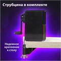 Точилка механическая BRAUBERG "BLACK JACK", крепление к столу, металлический механизм, цвет чёрный, 222516 222516