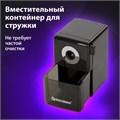 Точилка механическая BRAUBERG "BLACK JACK", крепление к столу, металлический механизм, цвет чёрный, 222516 222516