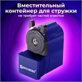 Точилка механическая BRAUBERG "JET", металлический механизм, корпус синий, 229570 229570