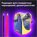 Точилка механическая BRAUBERG "MULTICOLOR", корпус с печатью, 228489 228489