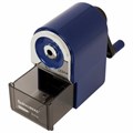Точилка механическая BRAUBERG "ORIGINAL", для чернографитных и цветных карандашей, крепление к столу, корпус синий, 228480 228480