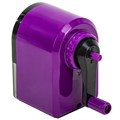 Точилка механическая BRAUBERG ULTRA для чернографитных и цветных карандашей, крепление к столу, цвет корпуса сиреневый с черным, 271341 271341