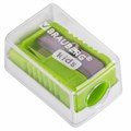 Точилка BRAUBERG KIDS "MINI", с контейнером, пластиковая, пастельные цвета ассорти, 271944 271944
