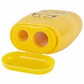 Точилка с ластиком 2 в 1 BRAUBERG KIDS "Зверушки", 2 отверстия, дизайн ассорти, 271989 271989