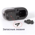 Точилка электрическая BRAUBERG "Black Jack", питание от 4 батареек АА, дополнительное сменное лезвие, 228424 228424