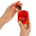 Точилка электрическая BRAUBERG DOUBLE BLADE RED, двойное лезвие, питание от 2 батареек АА, 271338 271338