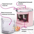 Точилка электрическая BRAUBERG DUAL (для 2 диаметров карандашей!), 4 батарейки АА, розовая, 270579 270579