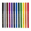 Фломастеры 12 ЦВЕТОВ CENTROPEN "Colour World", круглые, смываемые, 7550/12TP, 7 7550 1284 151167