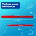 Фломастеры BRAUBERG "АКАДЕМИЯ", 10 цветов, вентилируемый колпачок, ПВХ упаковка, 151410 151410