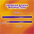 Фломастеры ЮНЛАНДИЯ 12 цветов, "УРОКИ РИСОВАНИЯ", вентилируемый колпачок, ПВХ, 151416 151416