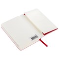 Блокнот МАЛЫЙ ФОРМАТ (91х140 мм) А6, BRAUBERG ULTRA, под кожу, 80 г/м2, 96 л., линия, красный, 113028 113028