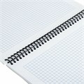 Блокнот БОЛЬШОГО ФОРМАТА А4, 80 л., обложка пластик, клетка, BRAUBERG "Metropolis", ЗЕЛЕНЫЙ, 115575 115575