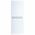 Блокнот МАЛЫЙ ФОРМАТ А7 75х105 мм, 40 л., гребень, картон, клетка, BRAUBERG "Minimal Classic", 116430 116430