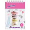 Блокнот МАЛЫЙ ФОРМАТ А7 75х105 мм, 40 л., гребень, картон, клетка, ЮНЛАНДИЯ, "Вкусности", 129861 129861 - фото 211395 Блокнот МАЛЫЙ ФОРМАТ А7 75х105 мм, 40 л., гребень, картон, клетка, ЮНЛАНДИЯ, "Вкусности", 129861 129861 - фото 211395