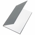 Блокнот БОЛЬШОЙ ФОРМАТ 200х290 мм, А4, 80 л., твердый, клетка, BRAUBERG "Minimal", серый, 116433 116433