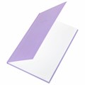Блокнот БОЛЬШОЙ ФОРМАТ 200х290 мм, А4, 80 л., твердый, клетка, BRAUBERG "Minimal", сиреневый, 116434 116434