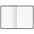 Блокнот с резинкой в клетку 96 л., А5 (145х203 мм), твердая обложка, BRAUBERG, "Insight", 113723 113723