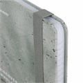 Блокнот с резинкой в клетку 96 л., А5 145х203 мм, твердая обложка, BRAUBERG, "Тени", 116324 116324