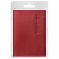 Обложка для паспорта натуральная кожа галант, "PASSPORT", красная, BRAUBERG, 237178 237178